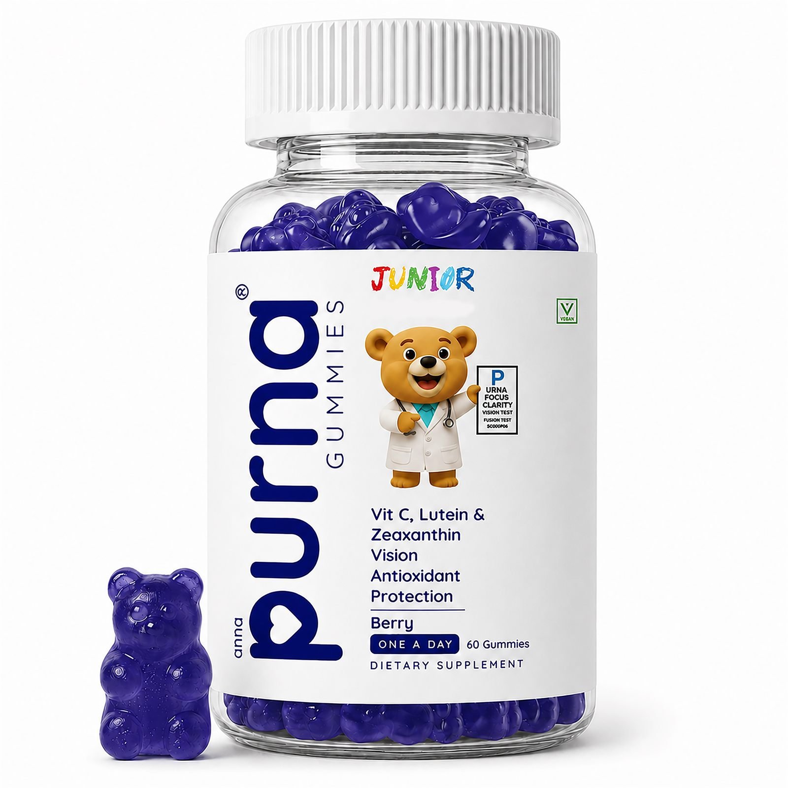 Eye Health — Purna Junior 60 gummies, photo 1
