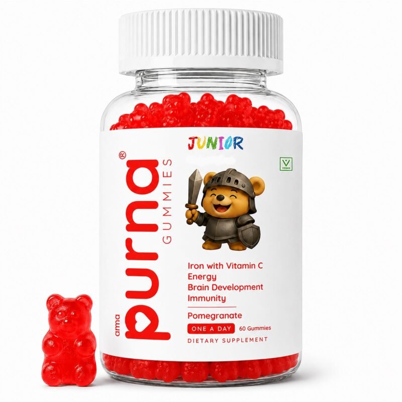 Iron — Purna Junior 60 gummies, photo 1