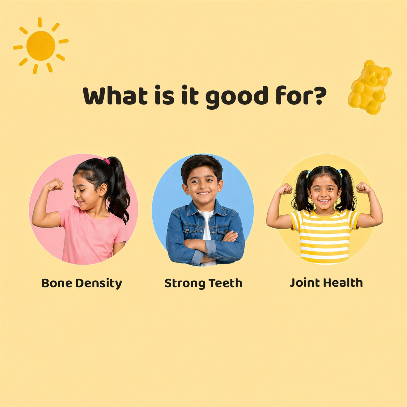 Bone Health — Purna Junior 60 gummies, photo 2