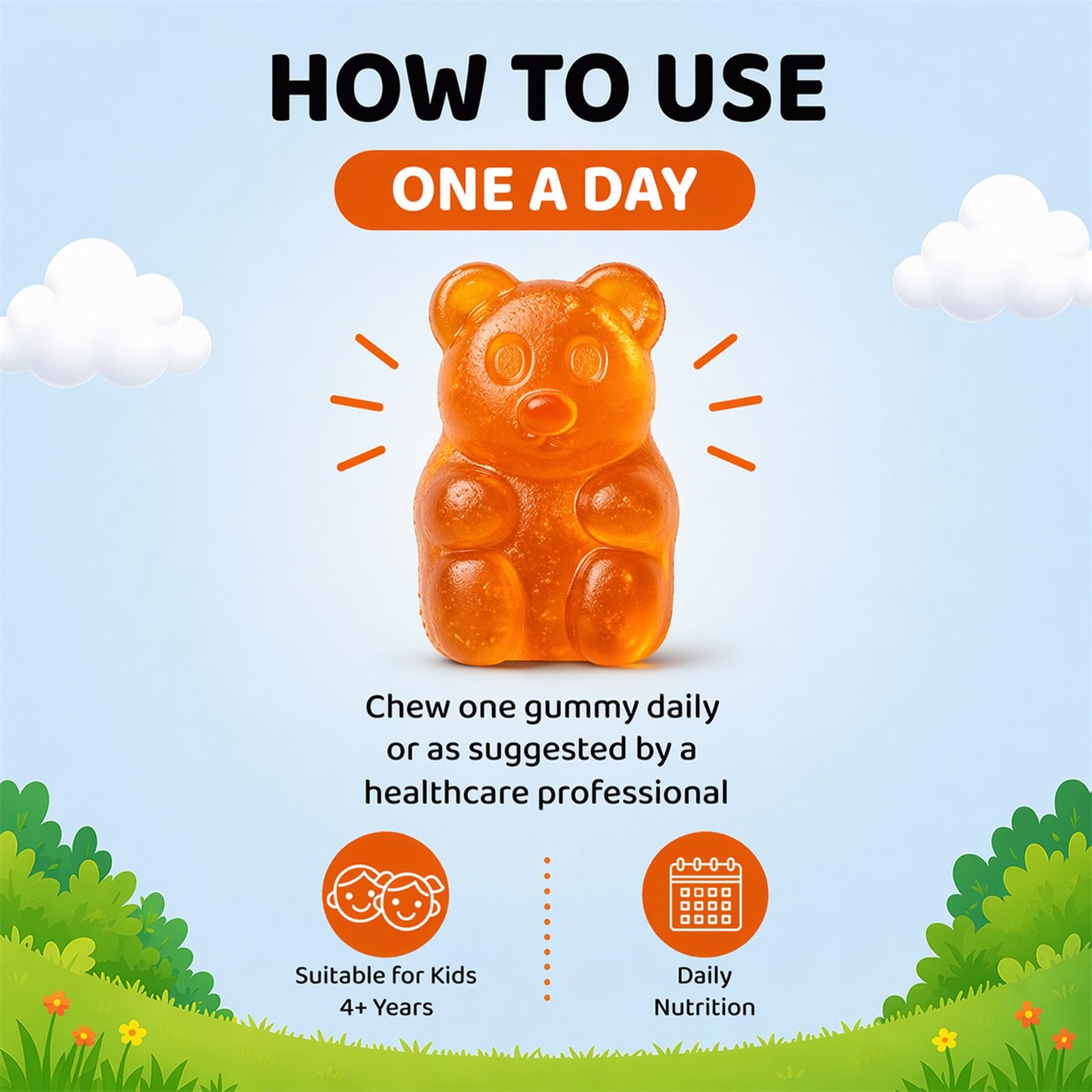 Citrus Blends — Purna Junior 60 gummies, photo 3
