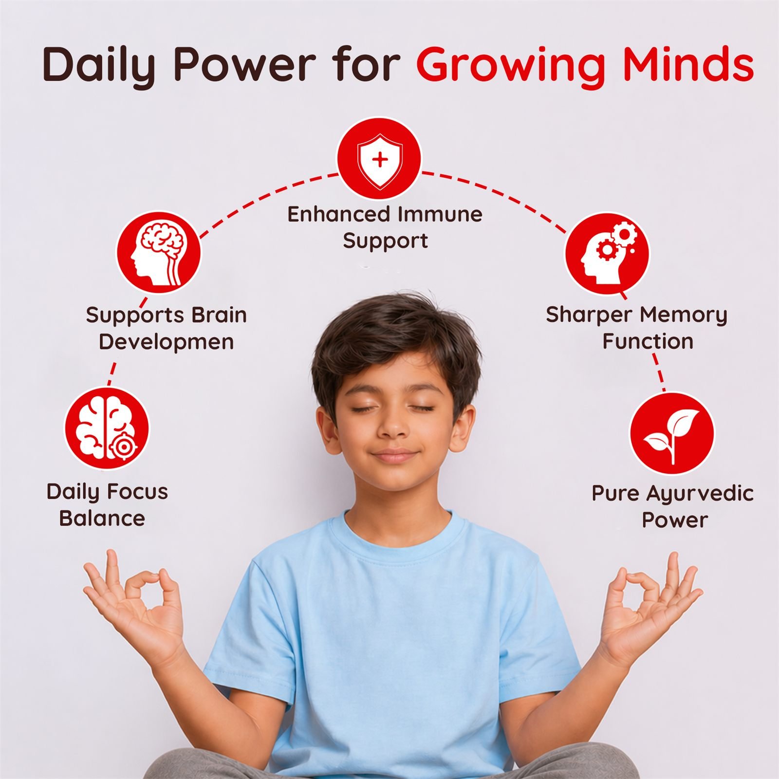 Brain Booster — Purna Junior 60 gummies, photo 4
