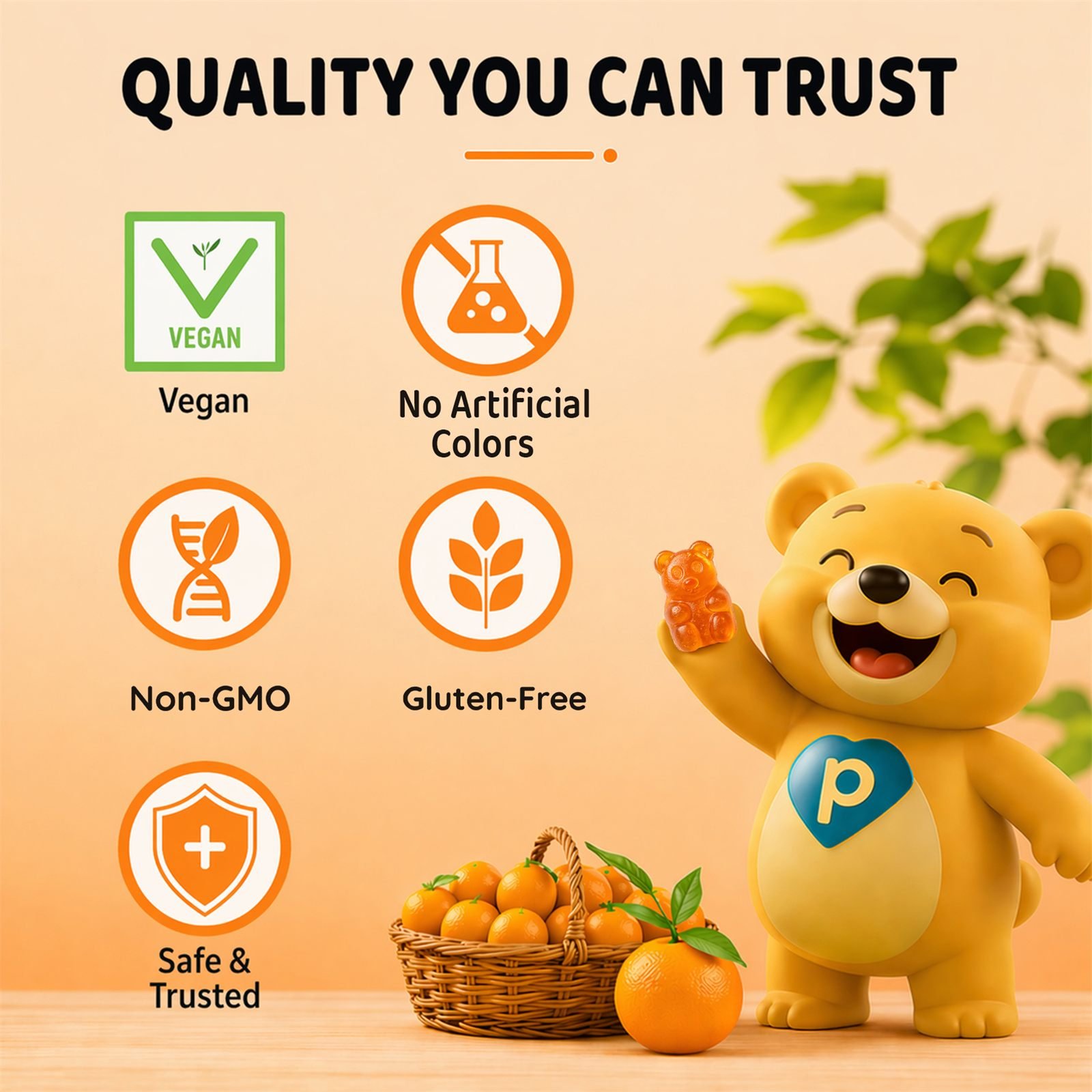Citrus Blends — Purna Junior 60 gummies, photo 4