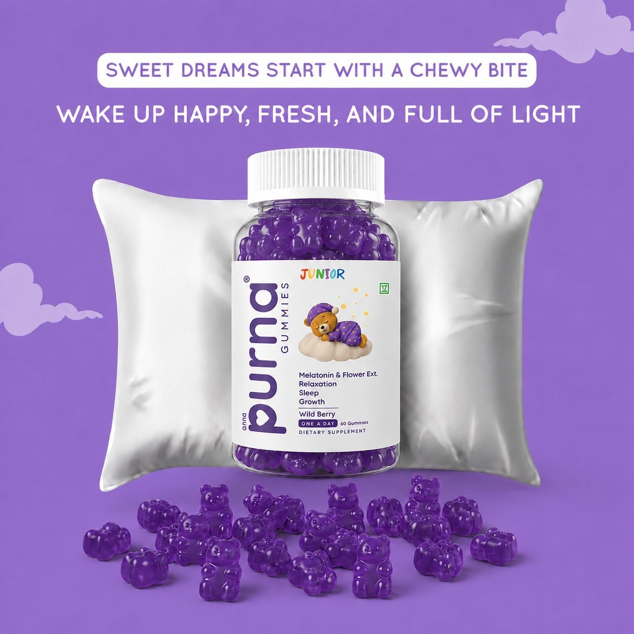 Sleep Support — Purna Junior 60 gummies, photo 4