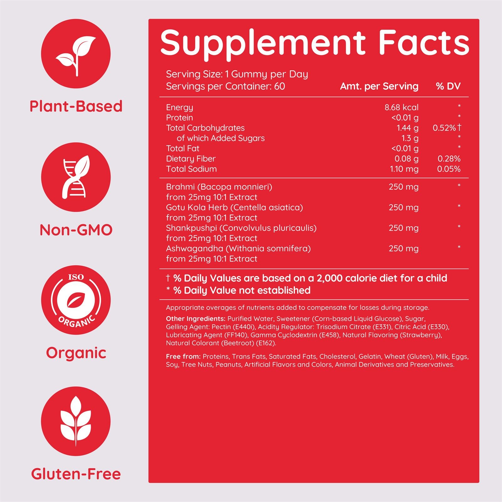 Brain Booster — Purna Junior 60 gummies, photo 6