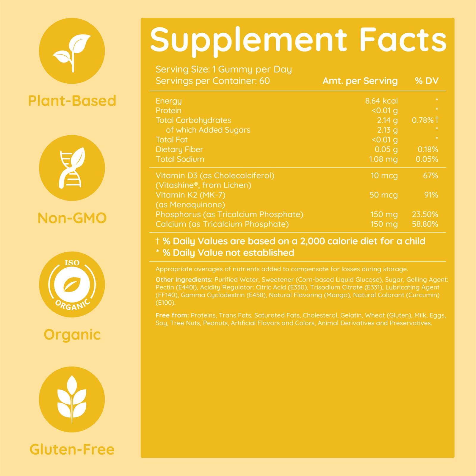 Bone Health — Purna Junior 60 gummies, photo 6